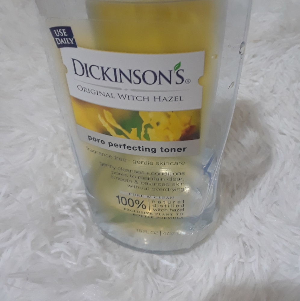 Leftover witch hazel